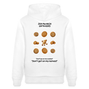 JEH MA NICH UFFN KEKS-Unisex Bio-Hoodie - Weiß