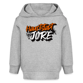HAUPTSTADTJÖRE-Bio Hoodie - Grau meliert