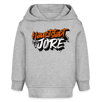 HAUPTSTADTJÖRE-Bio Hoodie - Grau meliert