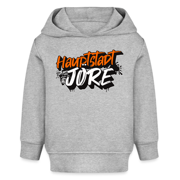HAUPTSTADTJÖRE-Bio Hoodie - Grau meliert