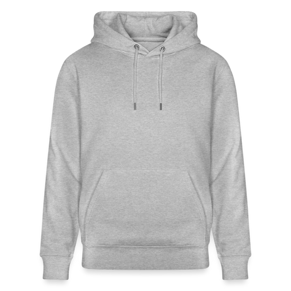 TACHCHEN BERLINER - Unisex Bio-Hoodie-backprint - Grau meliert