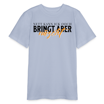 NETT KANN ICK OOCH - Bio Teenager T-Shirt - Lavendel-Violett