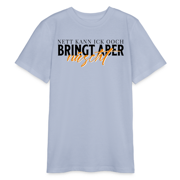 NETT KANN ICK OOCH - Bio Teenager T-Shirt - Lavendel-Violett