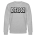 Berlin Sweater mit Berliner Schnauze-DIT IS SO!-Unisex Bio-Sweatshirt - Grau meliert