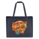 BERLINER RETRO-NÜSCHT MUSS ICK-Einkaufstasche - midnight Blue