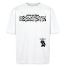 FISEMATENTEN-Unisex Oversize Bio-T-Shirt - Weiß