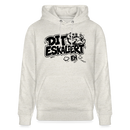 Berliner Schnauze-Unisex Bio-Hoodie-DIT ESKALIERT EH - Beige meliert