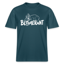 BLÜMERANT-RELAXED FIT Unisex Organic T-Shirt mit echt Berliner Schnauze - Dunkles Petrol