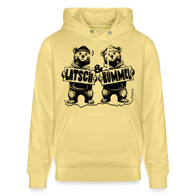 LATSCH & BOMMEL-Unisex Bio-Hoodie - Gelb Viva 