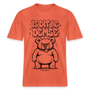 Berliner Sommer-IS DIT NE DEMSE-RELAXED FIT Unisex Organic T-Shirt - Hellrot