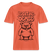 Berliner Sommer-IS DIT NE DEMSE-RELAXED FIT Unisex Organic T-Shirt - Hellrot