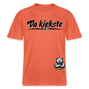 Da kiekste, wa?-Relaxed Fit Unisex Bio-T-Shirt - Hellrot