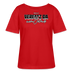 VERFATZ DA VOM JELÄNDE-Rundhals Frauen Bio-T-Shirt - Rot