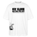 ICK GLOOB MIR LAUST DER AFFE-Unisex Oversize Bio-T-Shirt - Weiß