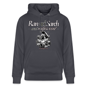 Ran an Sarch-Unisex Bio-Hoodie II - Indigoblau