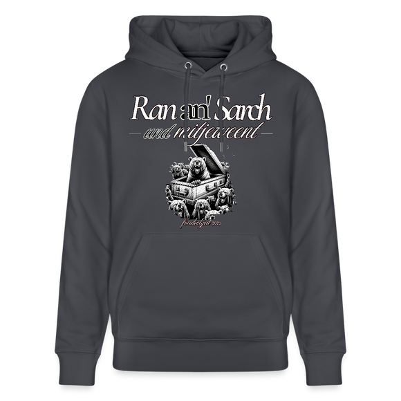 Ran an Sarch-Unisex Bio-Hoodie II - Indigoblau