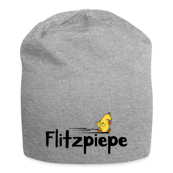DIE FLITZPIEPE - Jersey-Beanie - Grau meliert