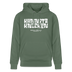 Berliner Schnauze - KANNSTE KNICKEN-Unisex Bio-Hoodie - Tanngrün