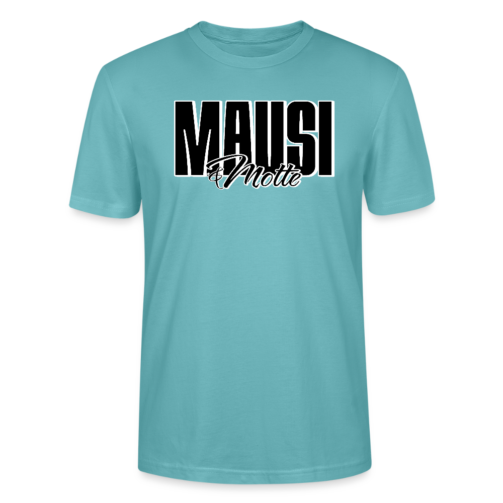 MAUSI UND MOTTE-Unisex T-Shirt Bio - Pastelltürkis