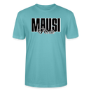 MAUSI UND MOTTE-Unisex T-Shirt Bio - Pastelltürkis