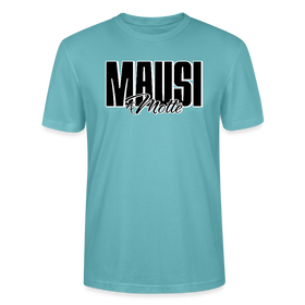 MAUSI UND MOTTE-Unisex T-Shirt Bio - Pastelltürkis