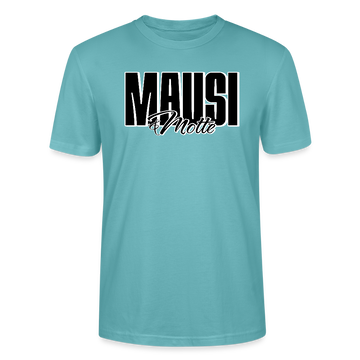 MAUSI UND MOTTE-Unisex T-Shirt Bio - Pastelltürkis