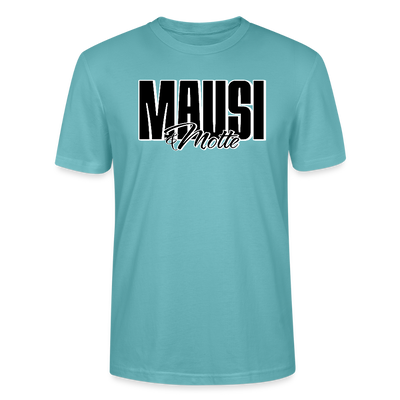MAUSI UND MOTTE-Unisex T-Shirt Bio - Pastelltürkis
