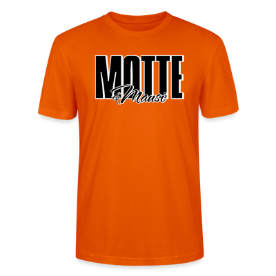 MOTTE UND MAUSI-Unisex T-Shirt Bio - Tieforange