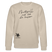 NACHTIGALL ICK HÖR DIR TRAPSEN-Unisex Bio-Sweatshirt - Beige