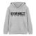 KEENE ANGST ICK TU SIE NÜSCHT - Bio-Hoodie Mini - Grau meliert