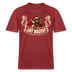 Berliner Bär zu WEihnachten-JIBT NÜSCHT- RELAXED FIT Unisex Organic T-Shirt - Erdrot