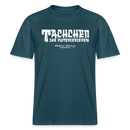 Berliner Begrüssung-TACHCHEN IHR FLITZPIEPEN- RELAXED FIT Unisex Organic T-Shirt - Dunkles Petrol