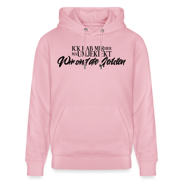 WIR SIND DIE GEILSTEN-Unisex Bio-Hoodie - Hellrosa