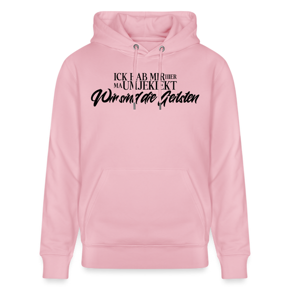 WIR SIND DIE GEILSTEN-Unisex Bio-Hoodie - Hellrosa