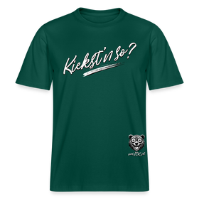 KIEKST'N SO?-Relaxed Fit Unisex Bio-T-Shirt II - Forest