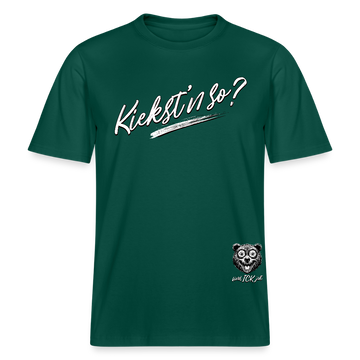 KIEKST'N SO?-Relaxed Fit Unisex Bio-T-Shirt II - Forest