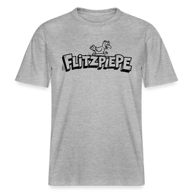 Dit Berlin Shirt-FLITZPIEPE-RELAXED FIT Unisex Bio T-Shirt - Grau meliert