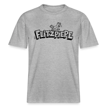 Dit Berlin Shirt-FLITZPIEPE-RELAXED FIT Unisex Bio T-Shirt - Grau meliert