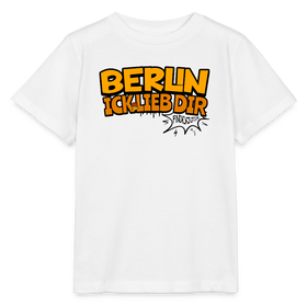 BERLIN ICK LIEB DIR -  Kinder BIO T-Shirt - Weiß