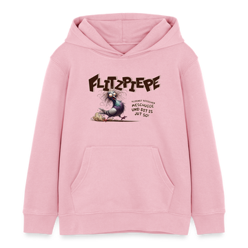 BERLINER FLITZPIEPE-Kinder Bio-Hoodie - Hellrosa