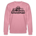 Berliner Bär-Souvenir-DIT IS MIR SCHNURZPIEPE-Unisex Bio-Sweatshirt - Lila Traum