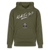 KIEKST'N SO?-Unisex Bio-Hoodie II - Khaki Grün