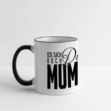 MUMPITZ-Panoramatasse - Weiß/Schwarz