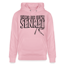 JEH MIR NICH UFFN SENKEL-Unisex Bio-Hoodie - Hellrosa