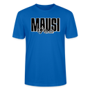 MAUSI UND MOTTE-Unisex T-Shirt Bio - Pfauenblau