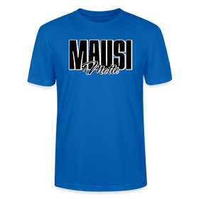 MAUSI UND MOTTE-Unisex T-Shirt Bio - Pfauenblau