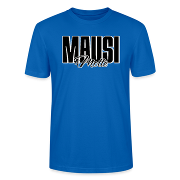 MAUSI UND MOTTE-Unisex T-Shirt Bio - Pfauenblau