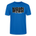 MAUSI UND MOTTE-Unisex T-Shirt Bio - Pfauenblau
