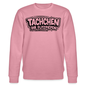 TACHCHEN IHR FLITZPIEPEN-Unisex Bio-Sweatshirt mit Berliner Schnauze - Lila Traum