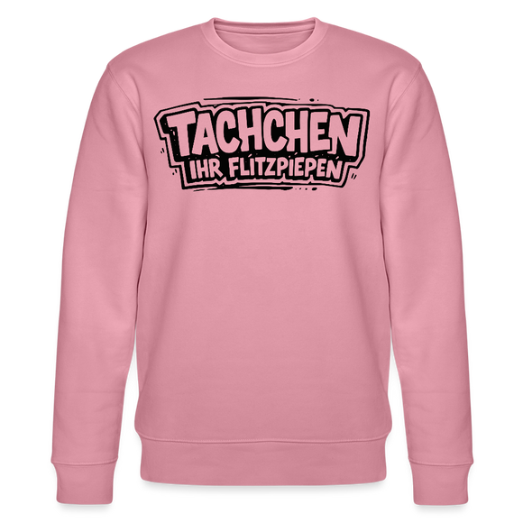 TACHCHEN IHR FLITZPIEPEN-Unisex Bio-Sweatshirt mit Berliner Schnauze - Lila Traum